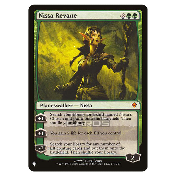 Magic The Gathering - The List - Nissa Revane