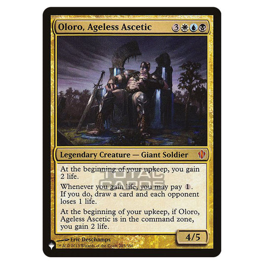 Magic The Gathering - The List - Oloro, Ageless Ascetic - 223/348