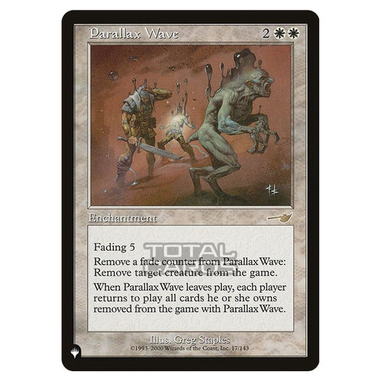 Magic The Gathering - The List - Parallax Wave - 27/348