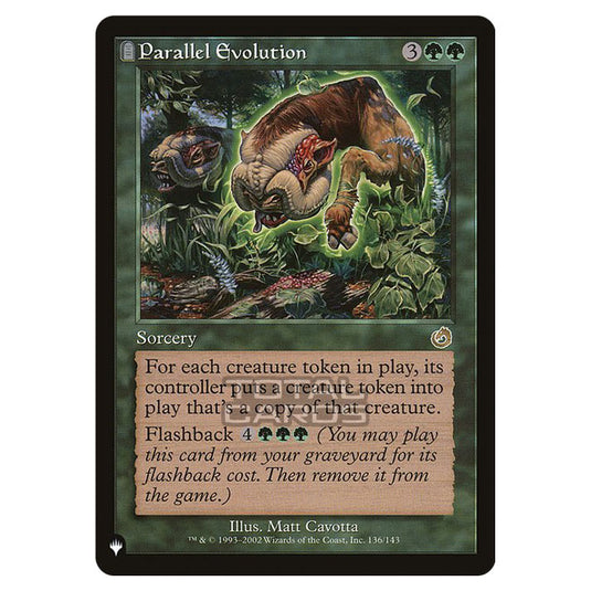 Magic The Gathering - The List - Parallel Evolution - 187/348