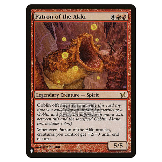 Magic The Gathering - The List - Patron of the Akki - 147/348