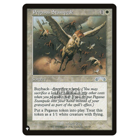 Magic The Gathering - The List - Pegasus Stampede - 28/348