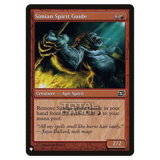 Magic The Gathering - The List - Simian Spirit Guide - 154/348