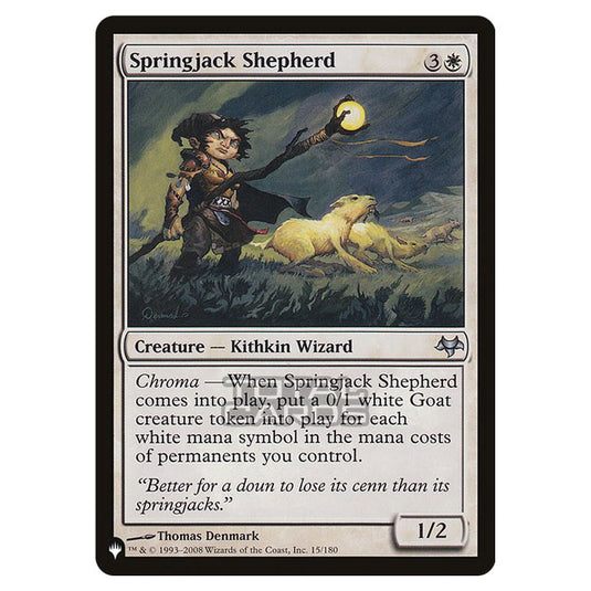 Magic The Gathering - The List - Springjack Shepherd - 36/348