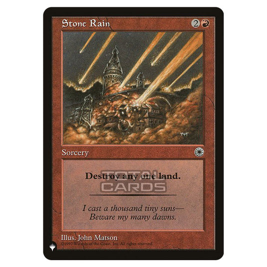 Magic The Gathering - The List - Stone Rain - 156/348