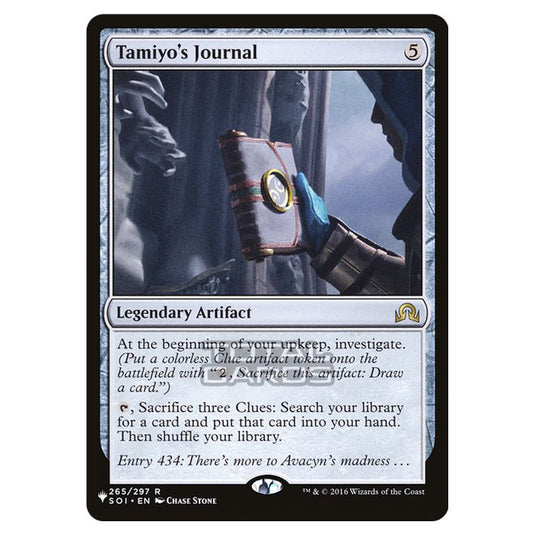 Magic The Gathering - The List - Tamiyo's Journal - 272/348