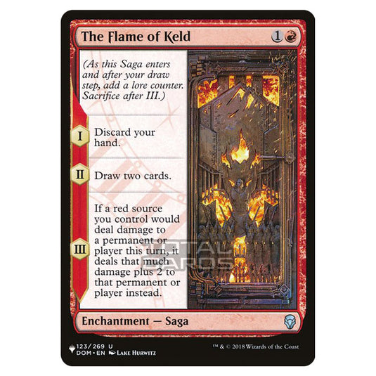 Magic The Gathering - The List - The Flame of Keld - 129/348