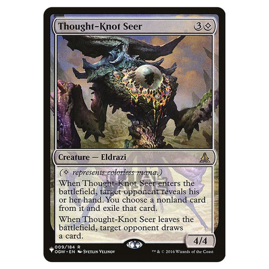 Magic The Gathering - The List - Thought-Knot Seer - 4/348