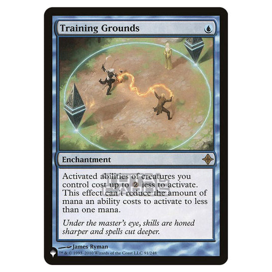 Magic The Gathering - The List - Training Grounds - 81/348