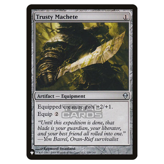 Magic The Gathering - The List - Trusty Machete - 276/348