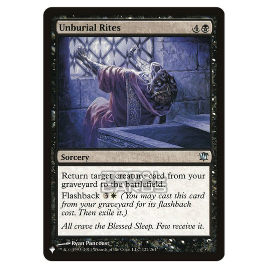 Magic The Gathering - The List - Unburial Rites - 116/348