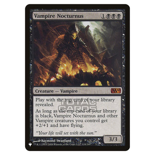 Magic The Gathering - The List - Vampire Nocturnus - 119/348