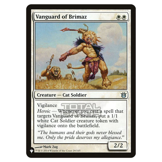 Magic The Gathering - The List - Vanguard of Brimaz - 40/348