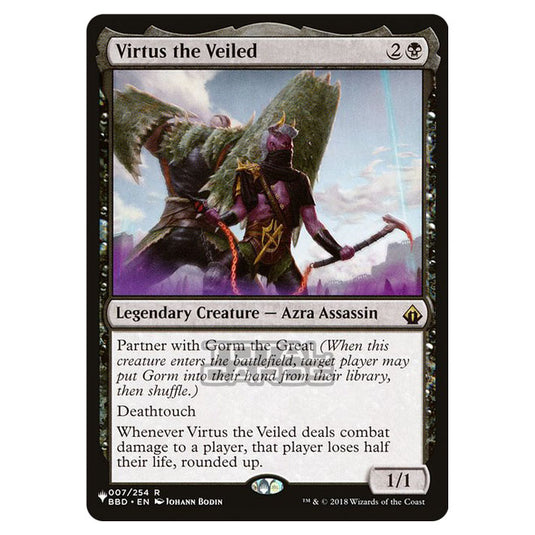 Magic The Gathering - The List - Virtus the Veiled - 121/348