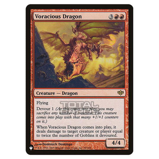 Magic The Gathering - The List - Voracious Dragon - 158/348