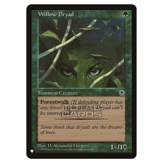 Magic The Gathering - The List - Willow Dryad - 197/348