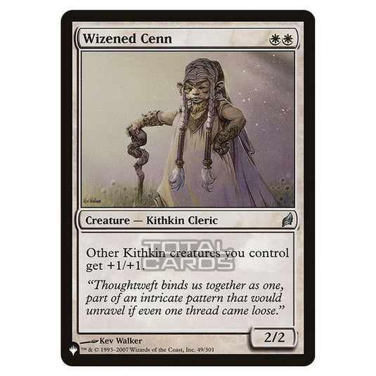 Magic The Gathering - The List - Wizened Cenn - 42/348