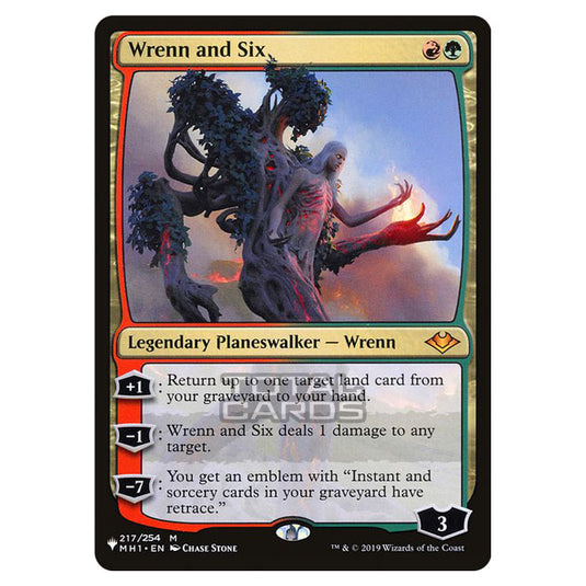 Magic The Gathering - The List - Wrenn and Six - 232/348