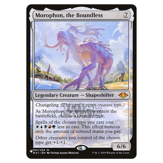 Magic The Gathering - The List - Morophon, the Boundless - 301/348