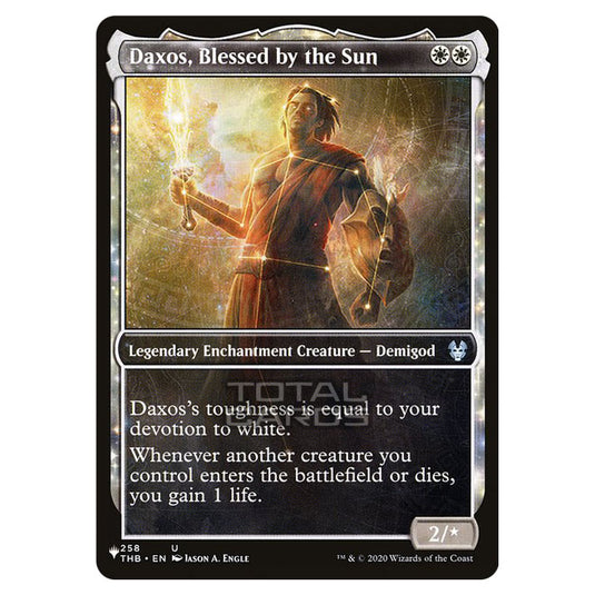 Magic The Gathering - The List - Daxos, Blessed by the Sun - 304/348