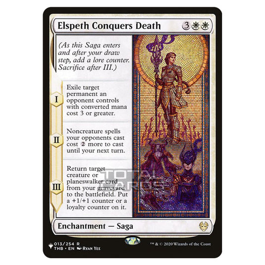 Magic The Gathering - The List - Elspeth Conquers Death - 305/348