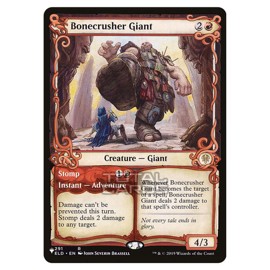 Magic The Gathering - The List - Bonecrusher Giant // Stomp - 318/348