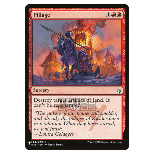 Magic The Gathering - The List - Pillage - 321/348