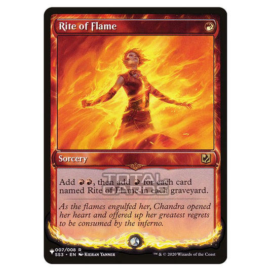 Magic The Gathering - The List - Rite of Flame - 322/348