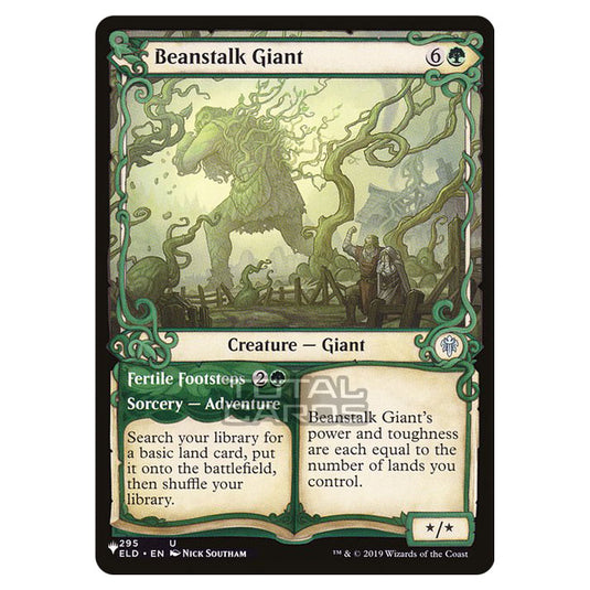 Magic The Gathering - The List - Beanstalk Giant // Fertile Footsteps - 325/348