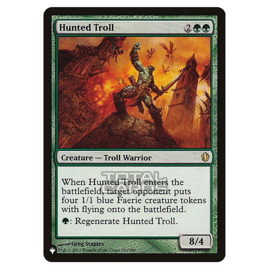 Magic The Gathering - The List - Hunted Troll - 327/348