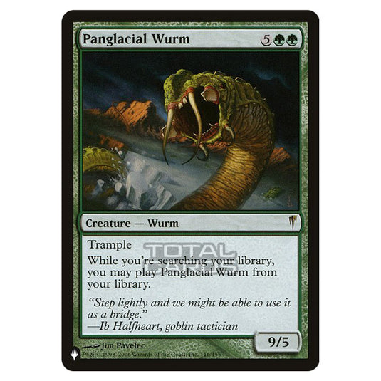 Magic The Gathering - The List - Panglacial Wurm - 330/348