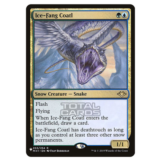 Magic The Gathering - The List - Ice-Fang Coatl - 334/348