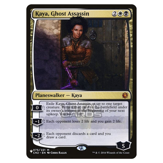 Magic The Gathering - The List - Kaya, Ghost Assassin - 335/348