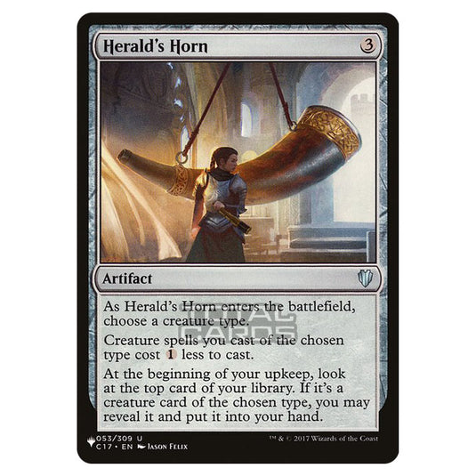 Magic The Gathering - The List - Herald's Horn - 343/348