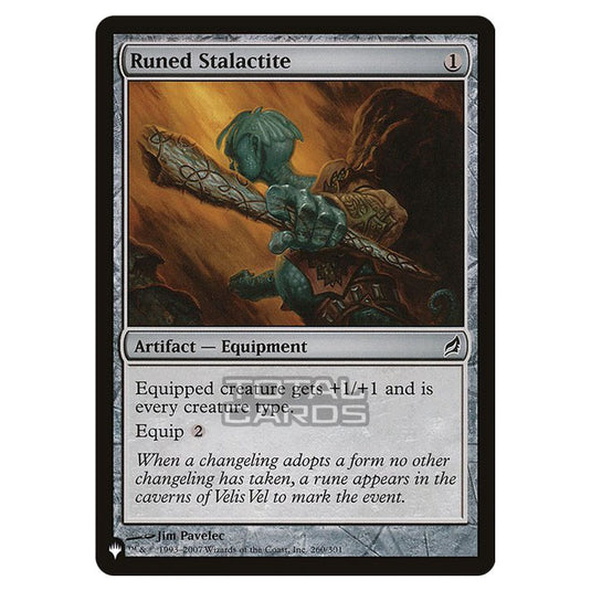 Magic The Gathering - The List - Runed Stalactite - 345/348