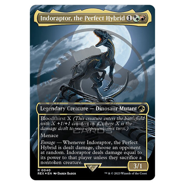 indoraptor mtg card Indoraptor, the Perfect Hybrid Magic the Gathering Proxy Whenever Indoraptor Indoraptor, the Perfect Hybrid