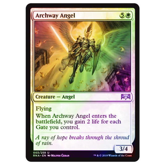 Magic The Gathering - Ravnica Allegiance - Archway Angel - 3/273 (Foil)