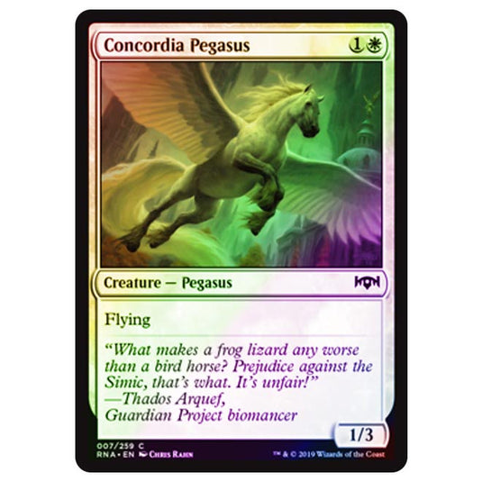 Magic The Gathering - Ravnica Allegiance - Concordia Pegasus - 7/273 (Foil)