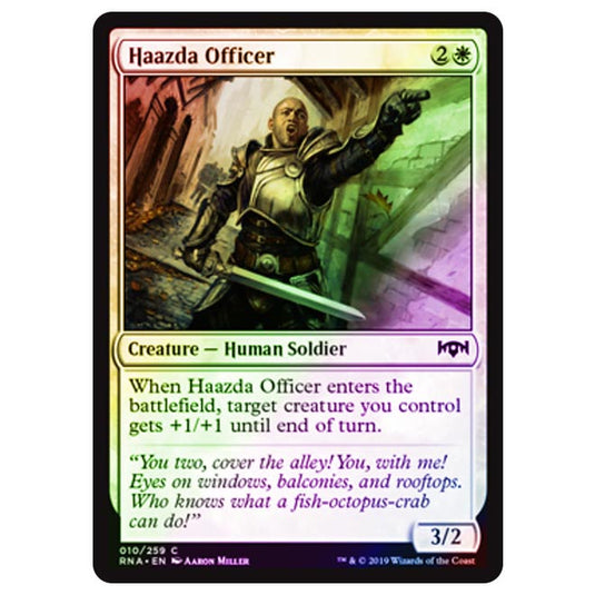 Magic The Gathering - Ravnica Allegiance - Haazda Officer - 10/273 (Foil)