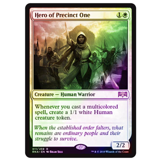 Magic The Gathering - Ravnica Allegiance - Hero of Precinct One - 11/273 (Foil)