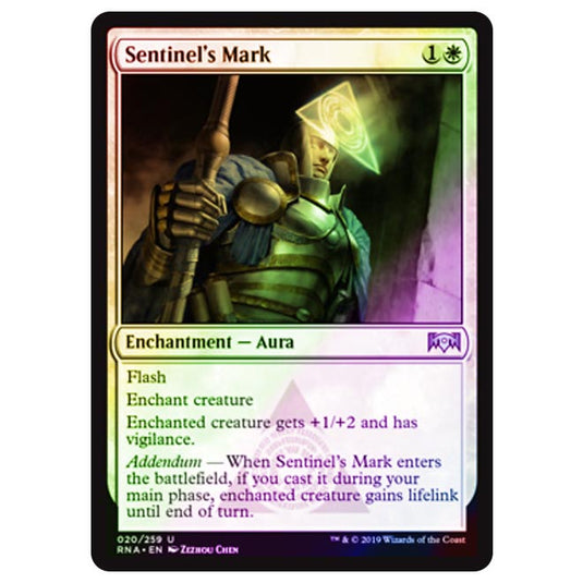 Magic The Gathering - Ravnica Allegiance - Sentinel's Mark - 20/273 (Foil)