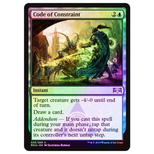 Magic The Gathering - Ravnica Allegiance - Code of Constraint - 35/273 (Foil)