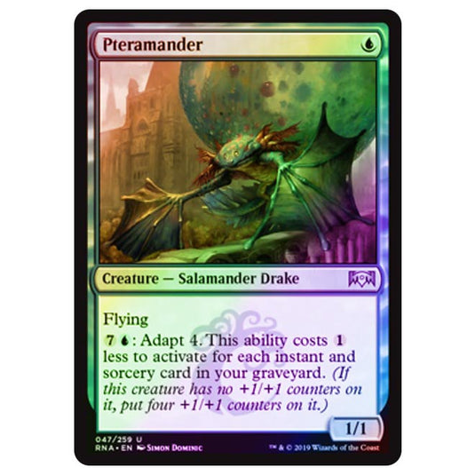 Magic The Gathering - Ravnica Allegiance - Pteramander - 47/273 (Foil)