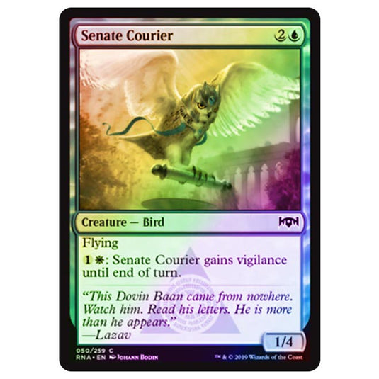 Magic The Gathering - Ravnica Allegiance - Senate Courier - 50/273 (Foil)