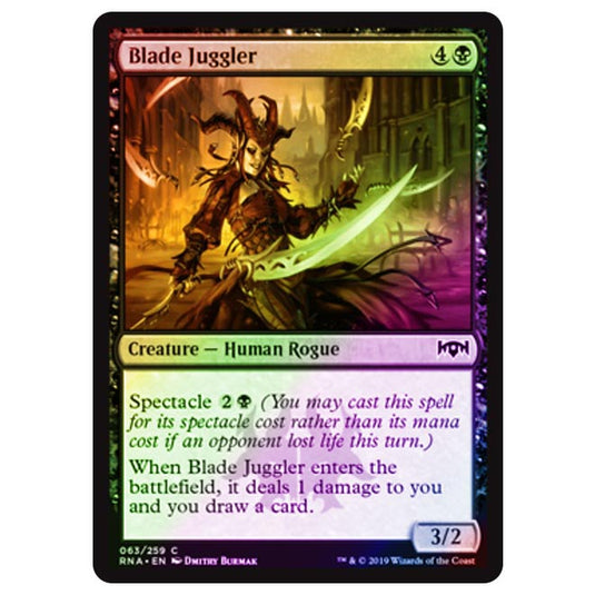 Magic The Gathering - Ravnica Allegiance - Blade Juggler - 63/273 (Foil)