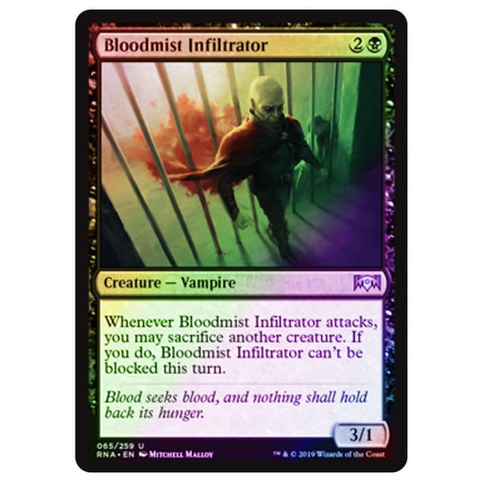 Magic The Gathering - Ravnica Allegiance - Bloodmist Infiltrator - 65/273 (Foil)