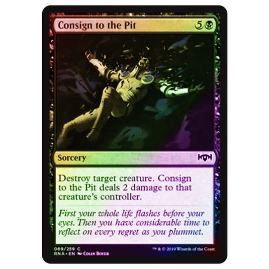 Magic The Gathering - Ravnica Allegiance - Consign to the Pit - 69/273 (Foil)