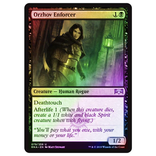 Magic The Gathering - Ravnica Allegiance - Orzhov Enforcer - 79/273 (Foil)