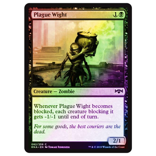 Magic The Gathering - Ravnica Allegiance - Plague Wight - 82/273 (Foil)