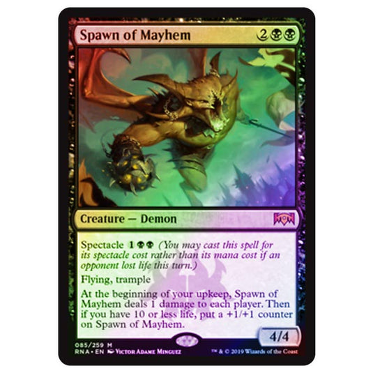 Magic The Gathering - Ravnica Allegiance - Spawn of Mayhem - 85/273 (Foil)